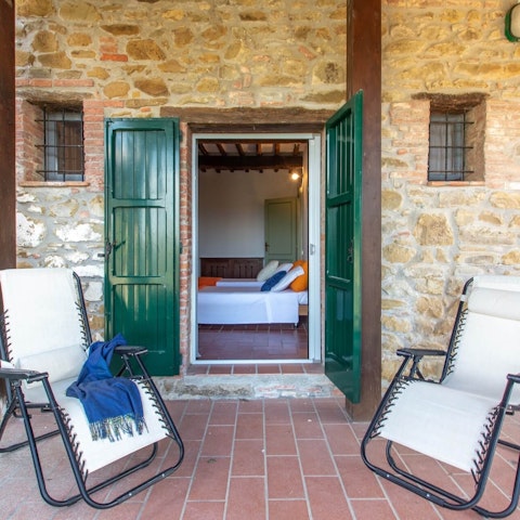 Sit out on the veranda off the second bedroom