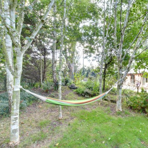 Hang out in the hammock on balmy afternoons