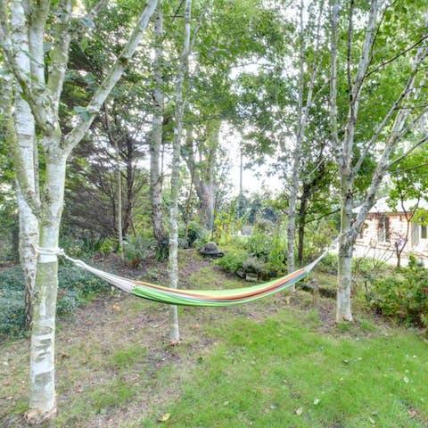 Hang out in the hammock on balmy afternoons
