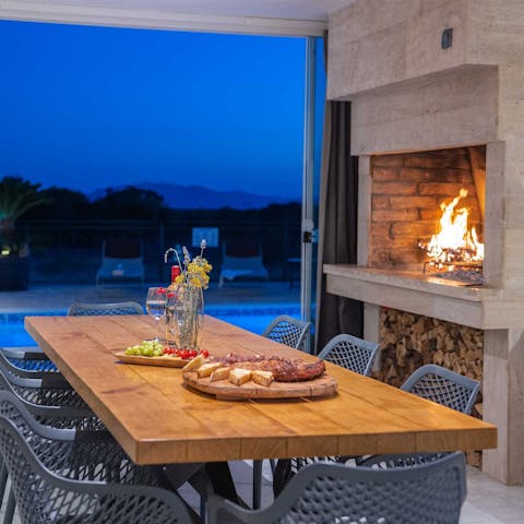 Fire up the barbecue and feast on Croatian meat skewers