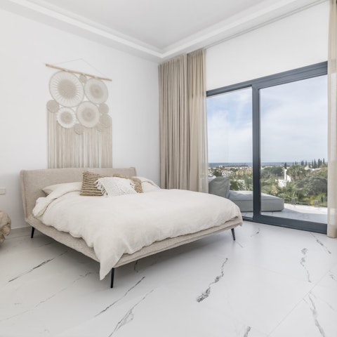Wake up and head straight outside to a private terrace