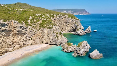 Explore the Setúbal coastline's dramatic cliffs and Atlantic shores