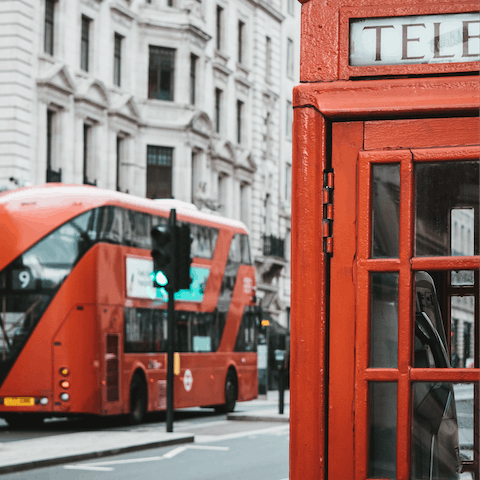 Stay in the middle of Tower Bridge's hubbub in central London