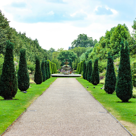 Enjoy a scenic stroll in nearby Regent's Park