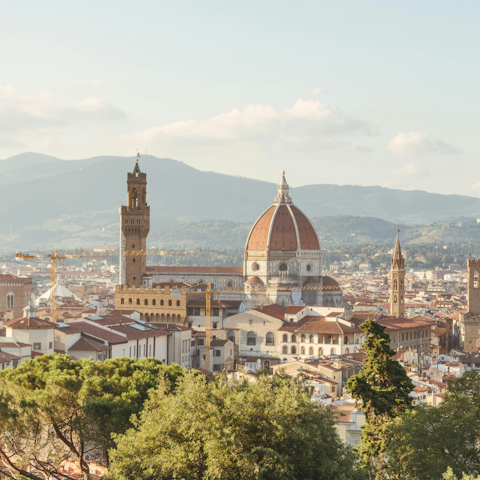 Drive less than an hour to Florence