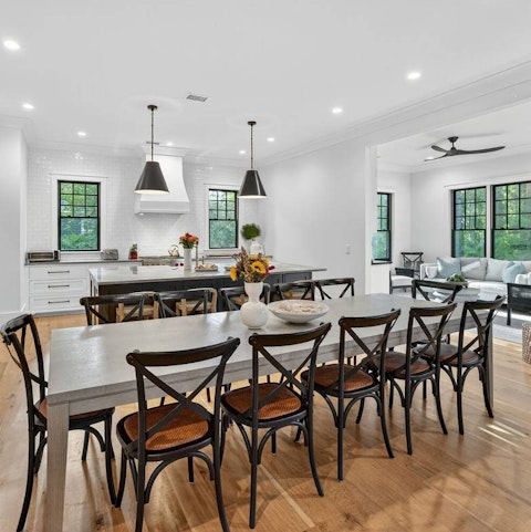 Celebrate special occasions with gatherings around the table
