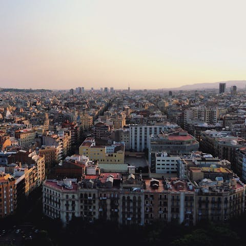 Take a stroll around the boutiques and hip eateries in Eixample Esquerra