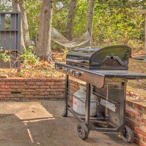 Fire up the grill for an outdoor cooking session