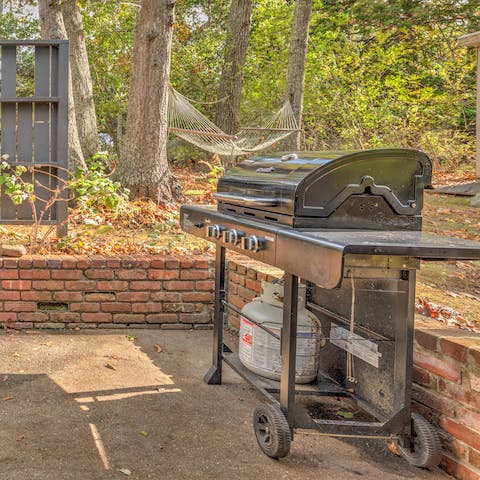 Fire up the grill for an outdoor cooking session