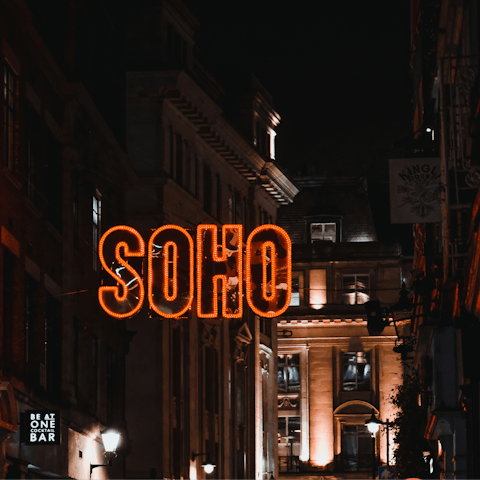 Stay in the heart of bustling Soho, a neighbourhood of vibrant nightlife