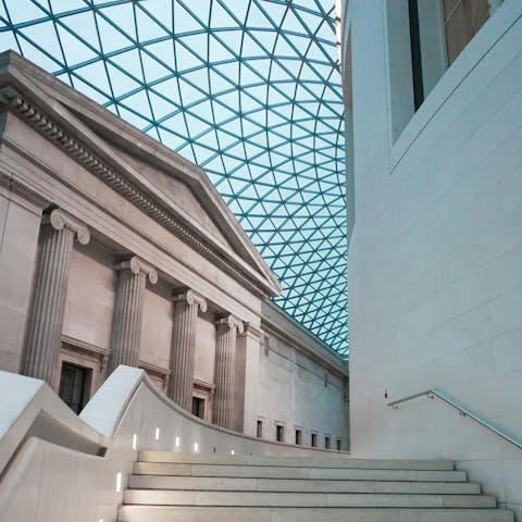 Visit the treasures of the British Museum – one of the oldest museums in the world