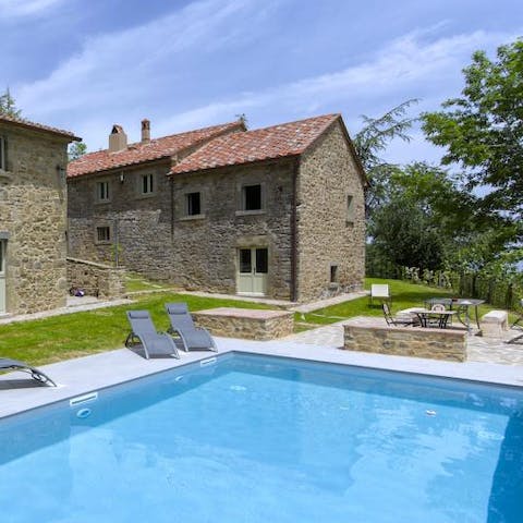 Spend magical days in the natural beauty of this home