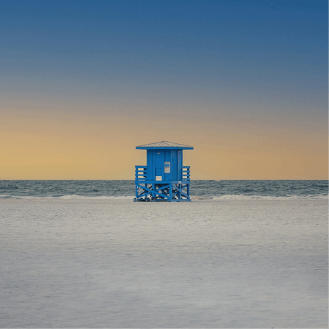 Embrace blissful beach days on the shores of Siesta Key