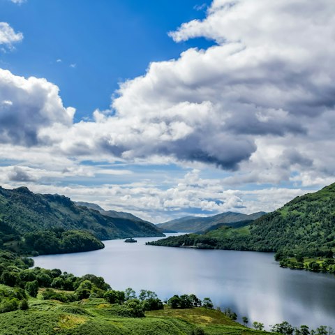 Visit Loch Lomond  and the Trossachs National Park, around an hour by car