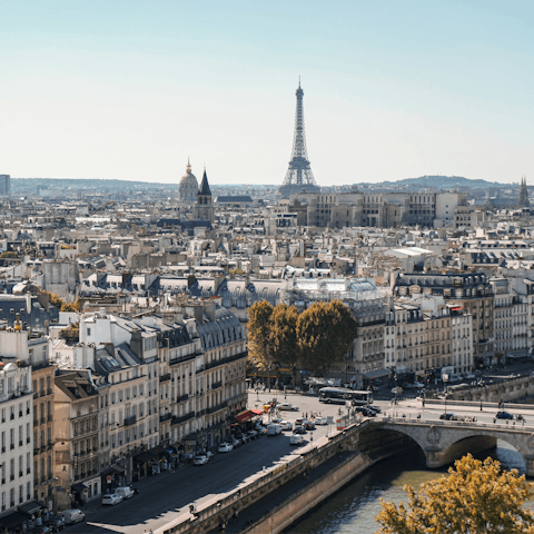 Immerse yourself in the vibrant heart of Paris