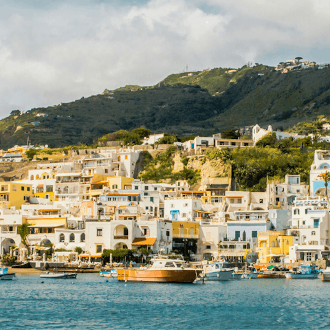 Stay in Barano d'Ischia, just steps from the sea