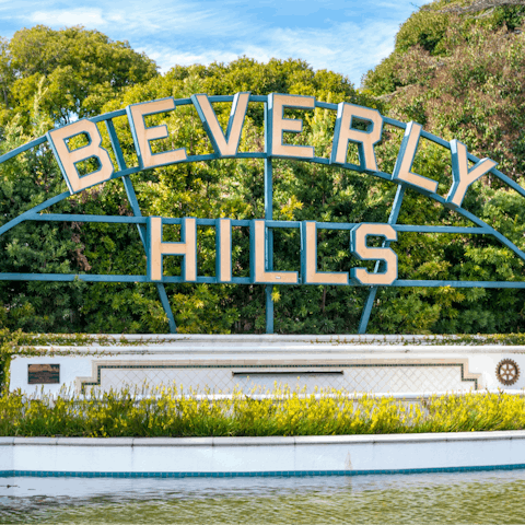 Soak up the buzz of LA from the heart of Beverly Hills