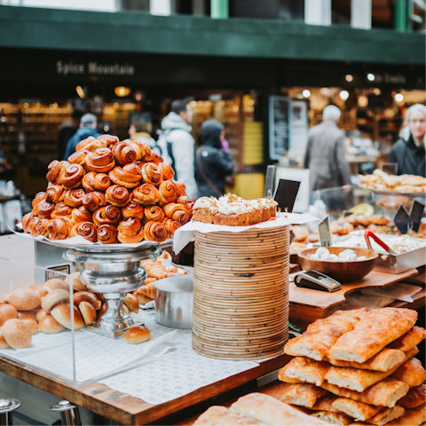 Grab a sweet treat from nearby Borough Market