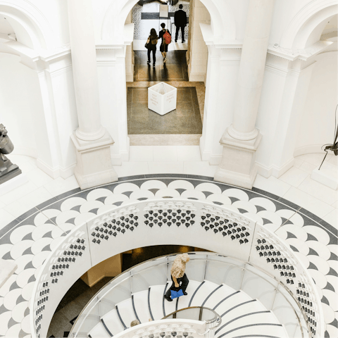 Spend an inspiring afternoon exploring Tate Britain