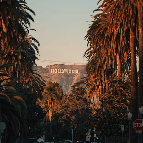 Immerse yourself in the verdant Laurel Canyon area in the Hollywood Hills