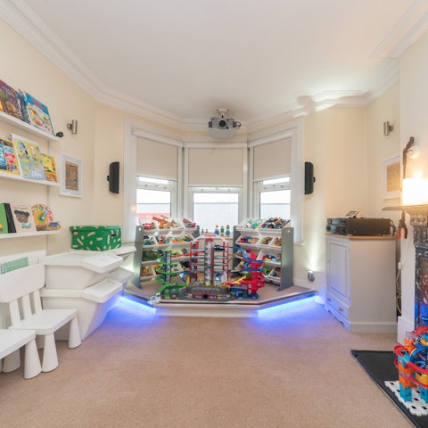 Check out what the kids are up to in their new favourite room