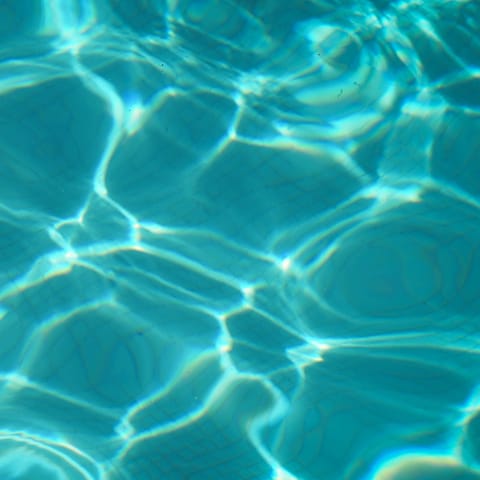 Head to the communal pool for a refreshing swim