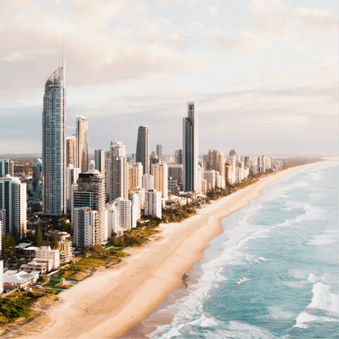 Discover the stunning beaches of the Gold Coast
