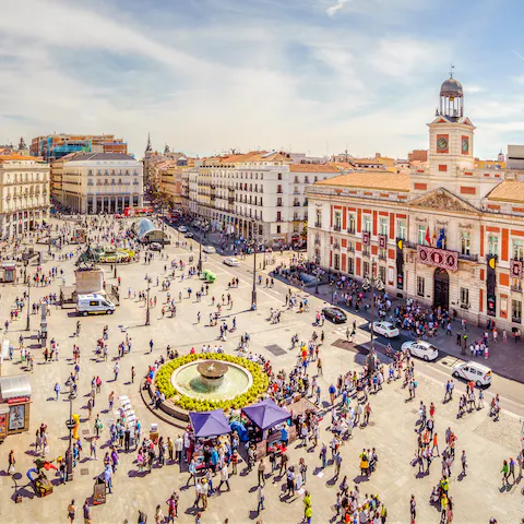 Stay in the stylish Salamanca district of Madrid