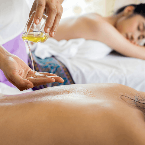 Take advantage of the many beauty and wellness treatments available at the resort