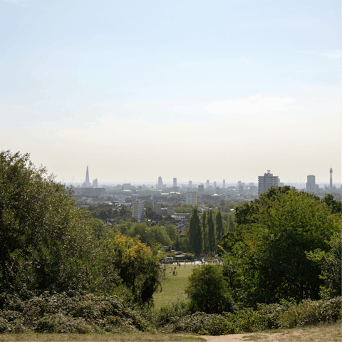 Take a quick Tube ride to Hampstead Heath
