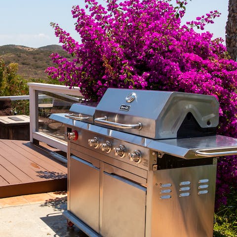 Light up the barbecue