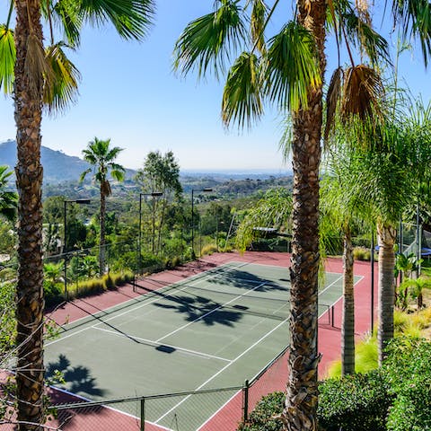 Keep your game in check on the tennis court