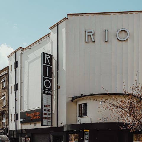 Take the fifteen-minute stroll over to the Rio and watch an arthouse film