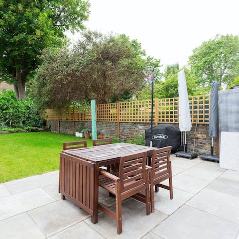 Look forward to enjoying a barbecue in the sunshine