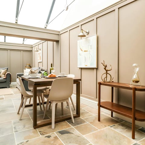 Wind down with relaxing evenings at home