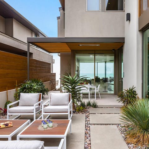 Enjoy the tranquillity of your own private garden