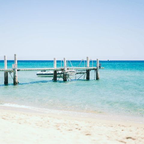 Take the short drive to the beaches of Saint-Tropez