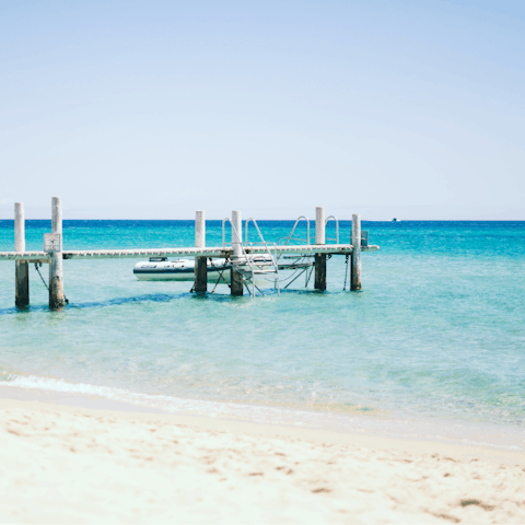 Take the short drive to the beaches of Saint-Tropez