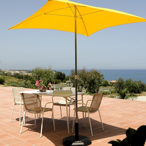 Enjoy dinners with a view of Mediterranean