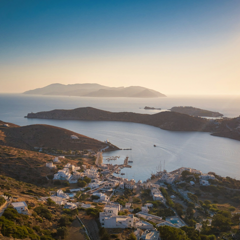 Take a day trip to Naxos Town, 5km away