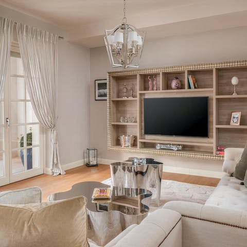 Delight in the impeccable decor that's carried across the home