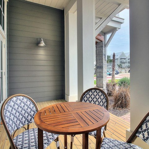 Look forward to starting each morning with breakfast on the terrace