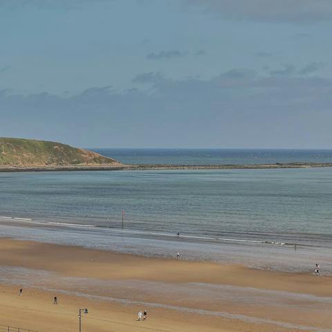 Pack up your bucket and spades and hit the beach, it's just five minutes from your door