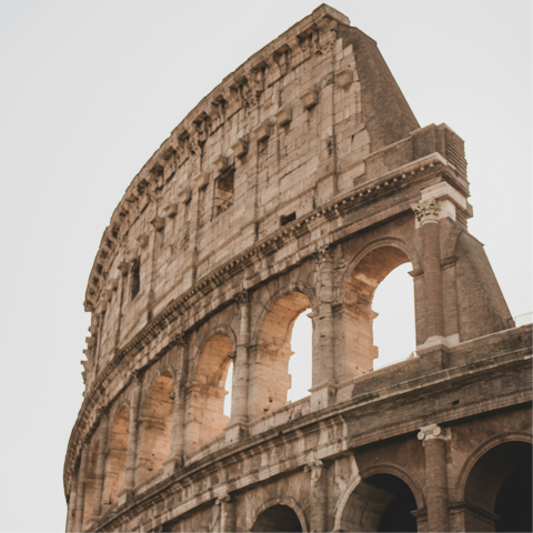 Spend an afternoon exploring the Colosseum