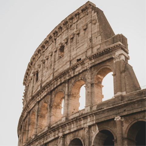 Spend an afternoon exploring the Colosseum