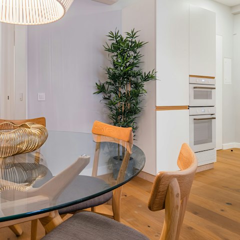 Enjoy your favourite Portuguese dishes in open dining area