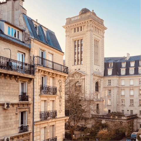 Explore the Saint-Germain-des-Prés district with its museums and boutiques
