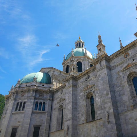 Stroll to Santa Maria Assunta cathedral, fifteen minutes away