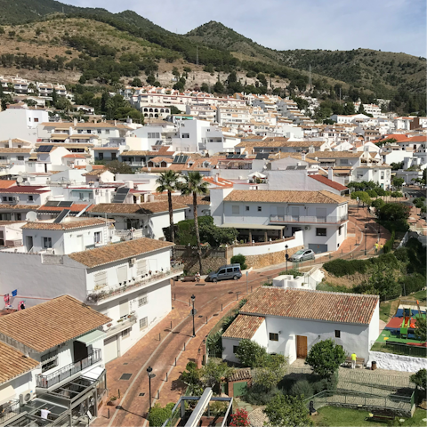 Wander down to Benalmádena Pueblo, less than ten minutes away