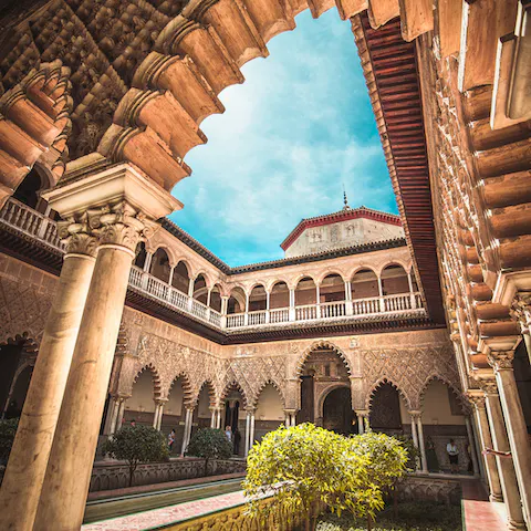 Soak up the city's history with a visit to the Royal Alcázar of Seville